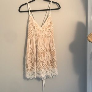 Lace romper